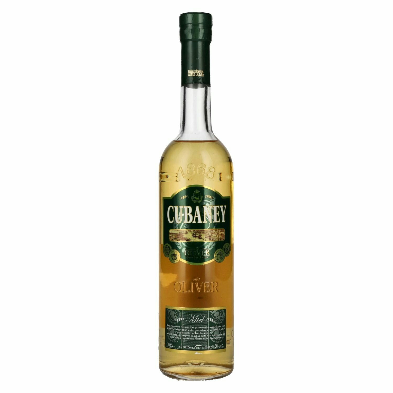 Cubaney Miel Spirit Drink 30% Vol. 0,7l
