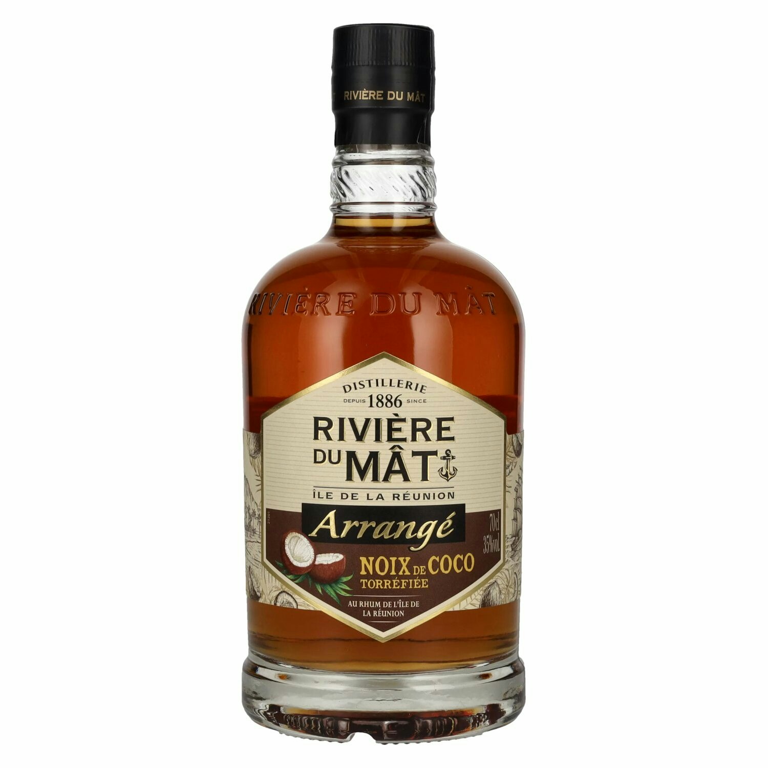 Rivière du Mât Arrangé Noix de Coco Torrèfiée 35% Vol. 0,7l