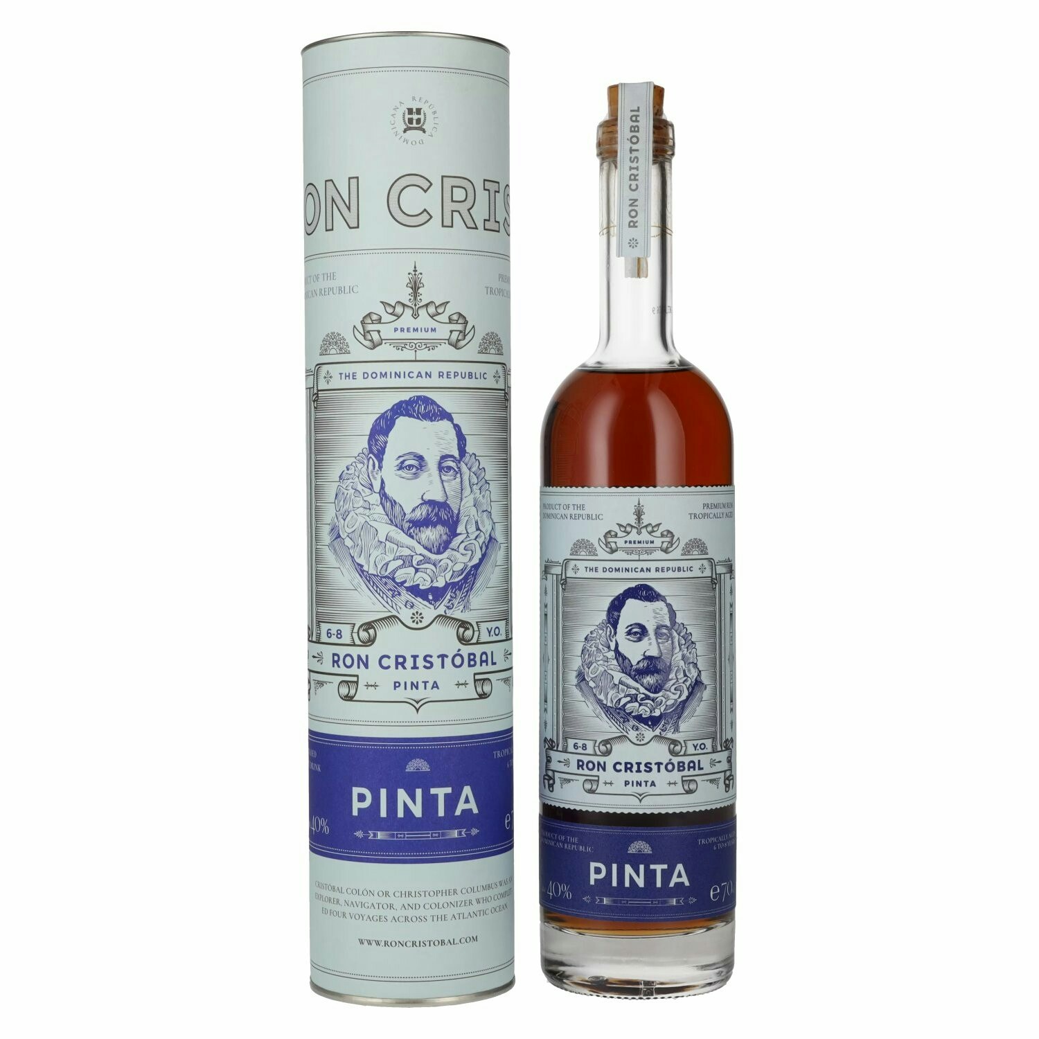 Ron Cristóbal PINTA 40% Vol. 0,7l in Giftbox