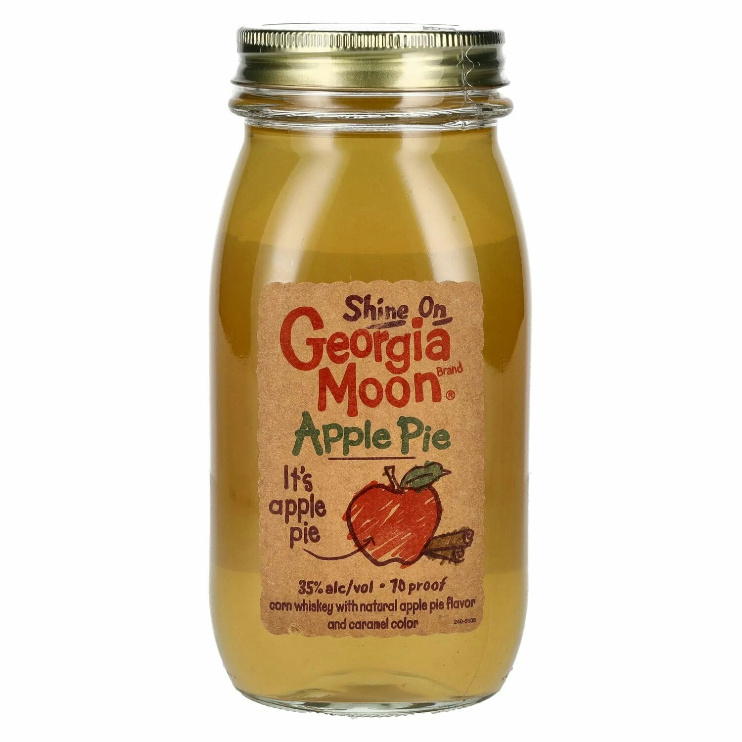 Georgia Moon Apple Pie Corn Whiskey 35% Vol. 0,75l