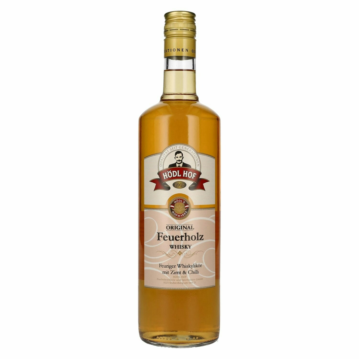 Hödl Hof Original FEUERHOLZ Whiskylikör 33% Vol. 1l