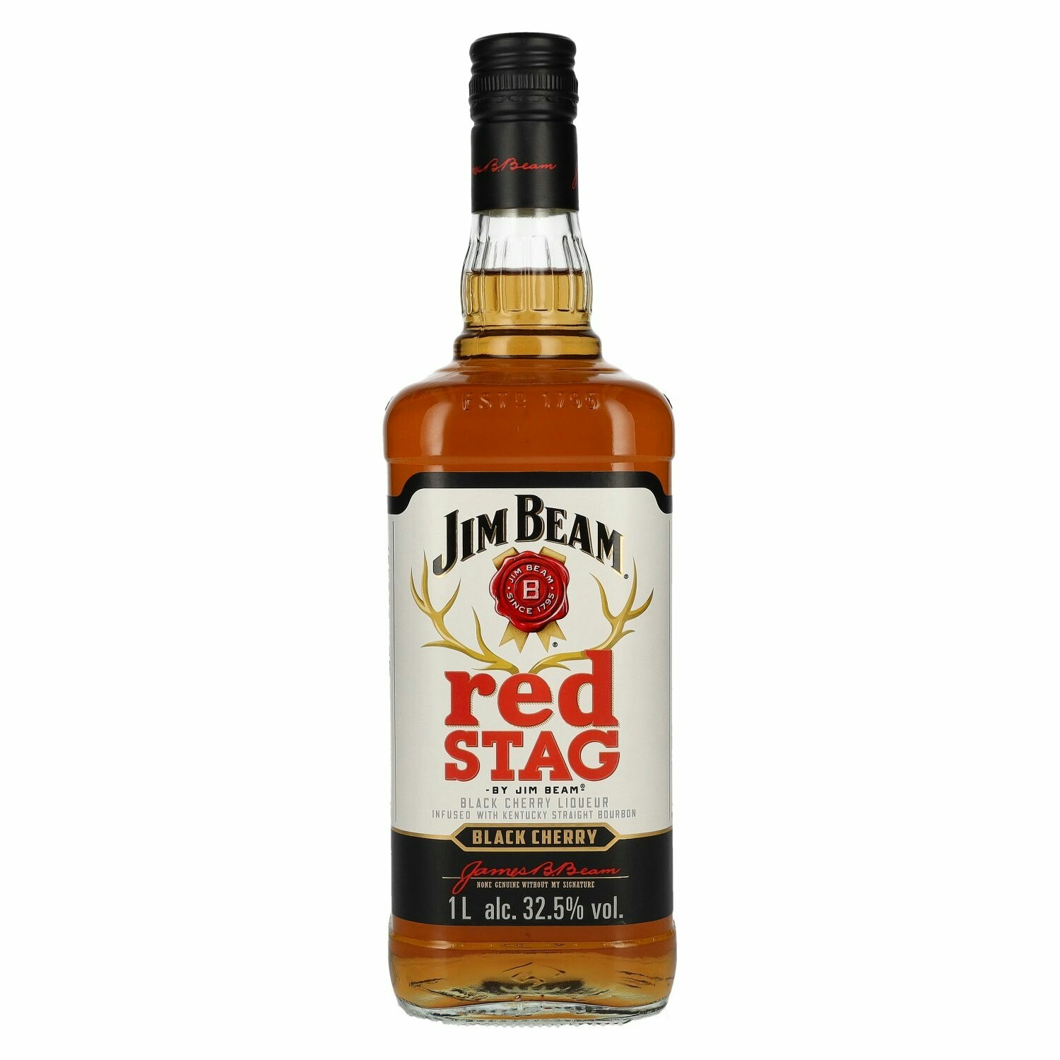 Jim Beam Red Stag Black Cherry 32,5% Vol. 1l