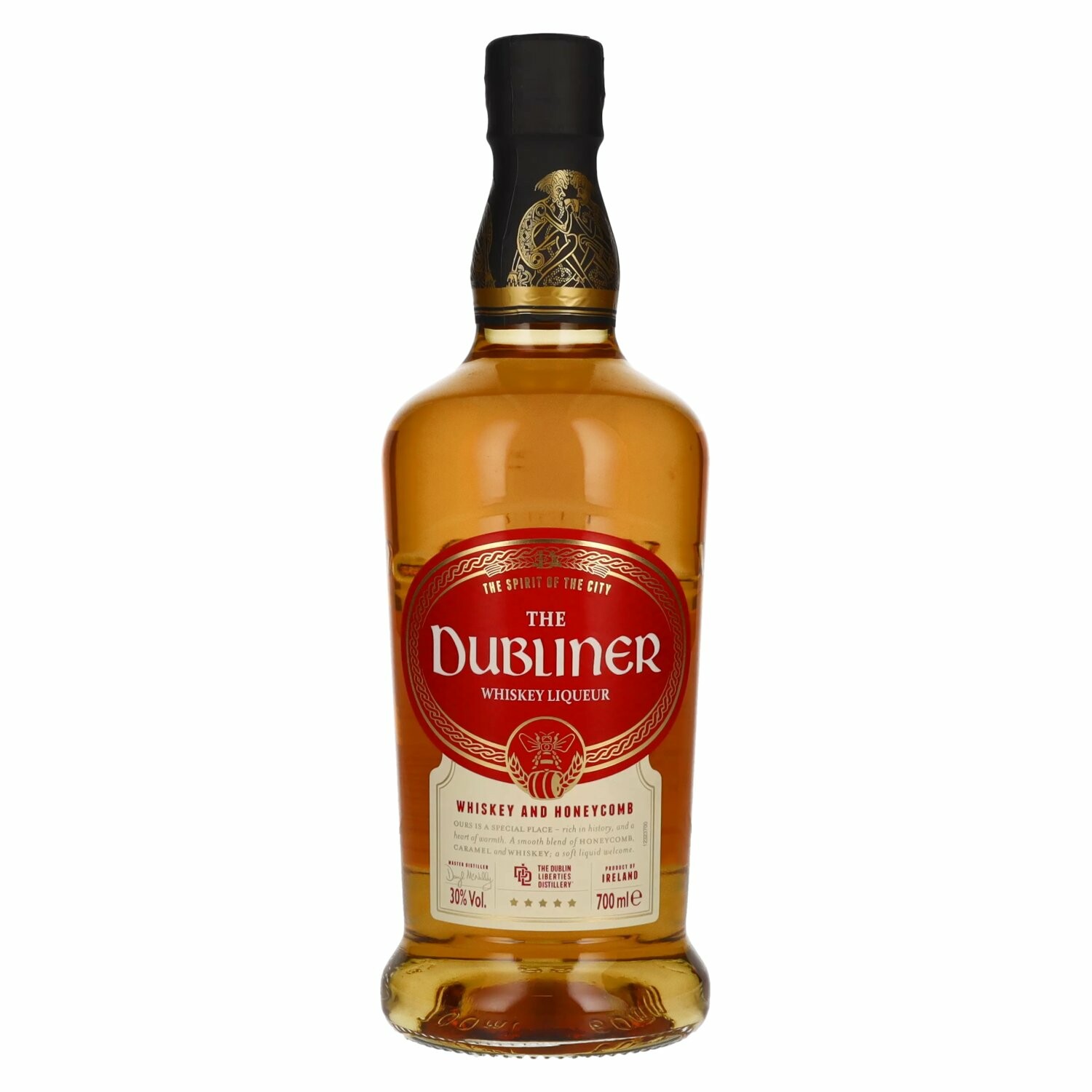 The Dubliner Whiskey Liqueur Whiskey & Honeycomb 30% Vol. 0,7l