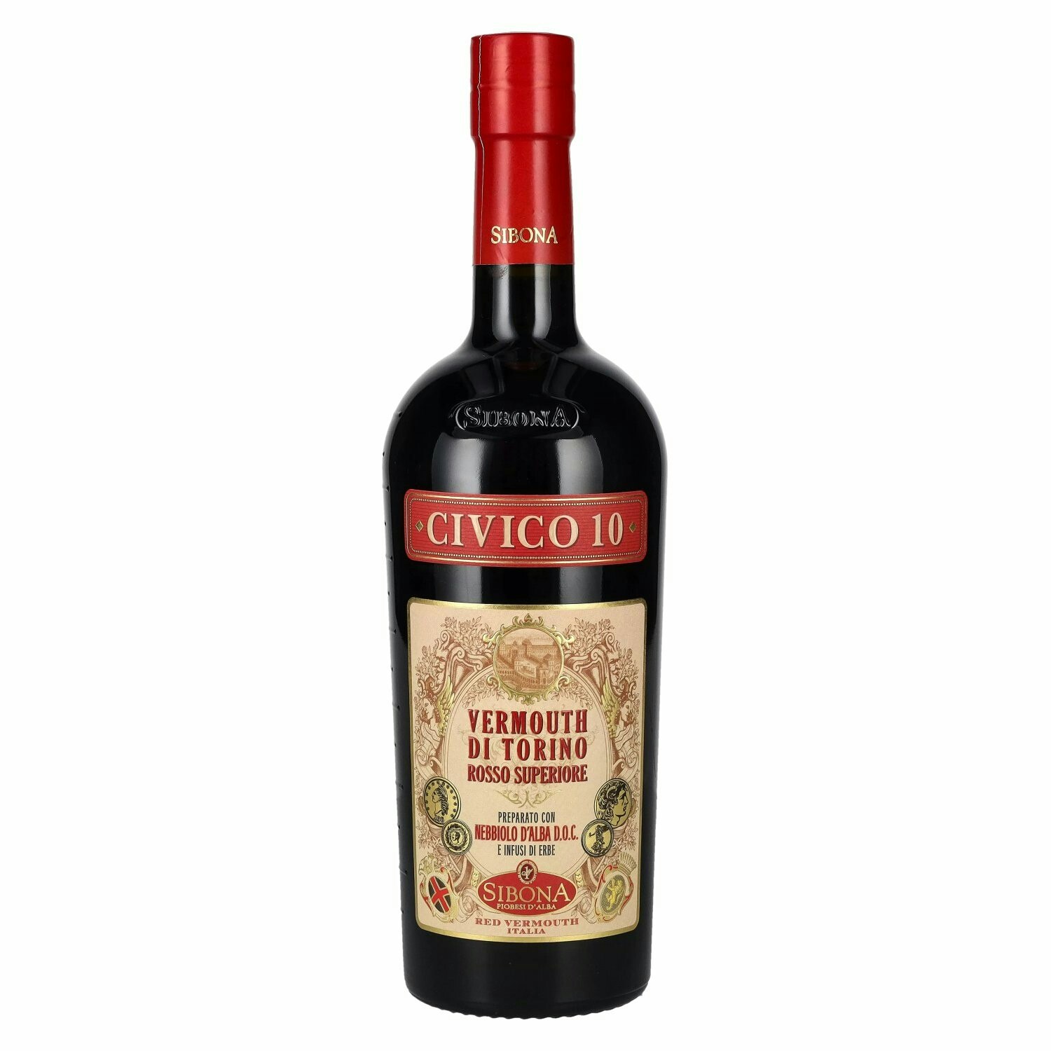 Civico 10 Vermouth Di Torino Rosso Superiore 18% Vol. 0,75l