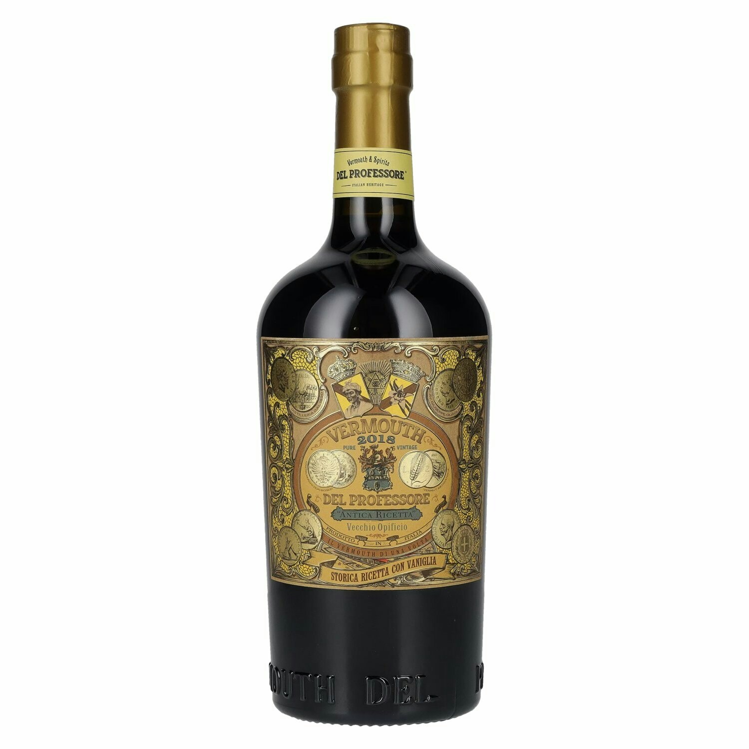 Del Professore Vermouth di Torino Storica Ricetta con VANIGLIA 2018 18% Vol. 0,75l