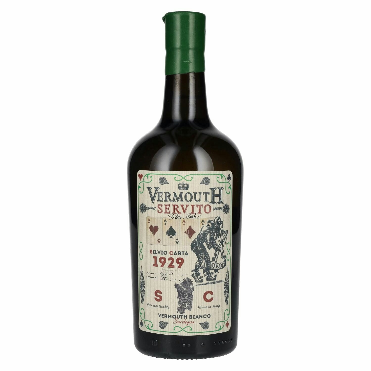 Silvio Carta Vermouth BIANCO Servito 16% Vol. 0,75l