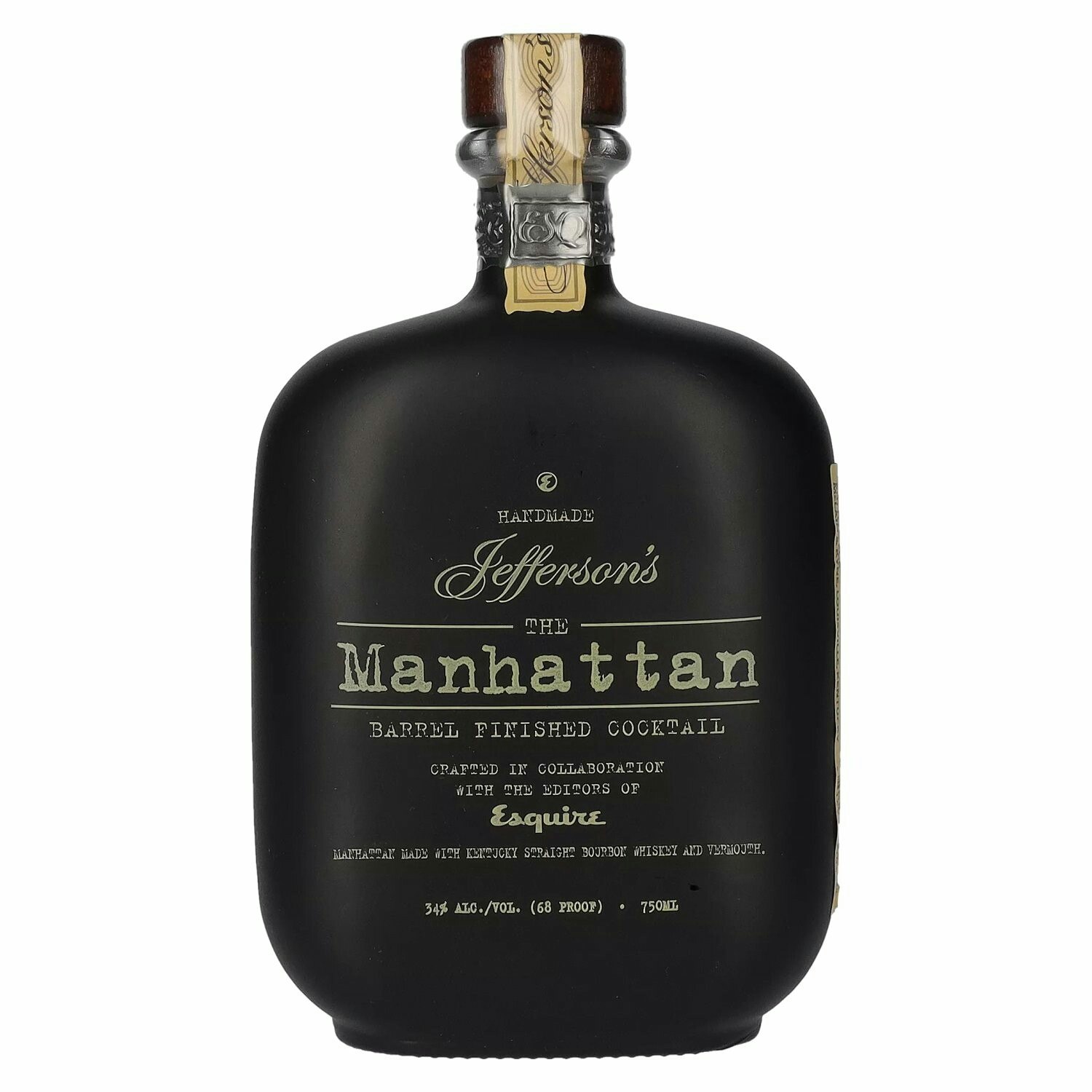 Jefferson's Crafted MANHATTEN Barrel Finished Cocktail 34% Vol. 0,75l