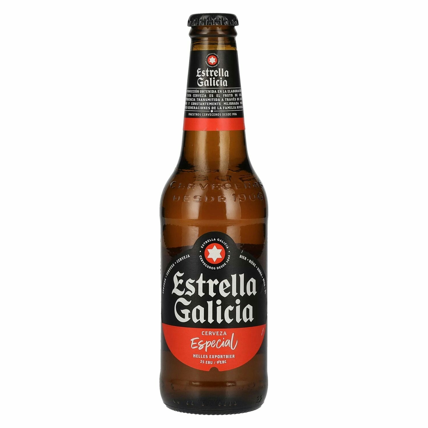 Estrella Galicia Cerveza Especial 5,5% Vol. 24x0,33l