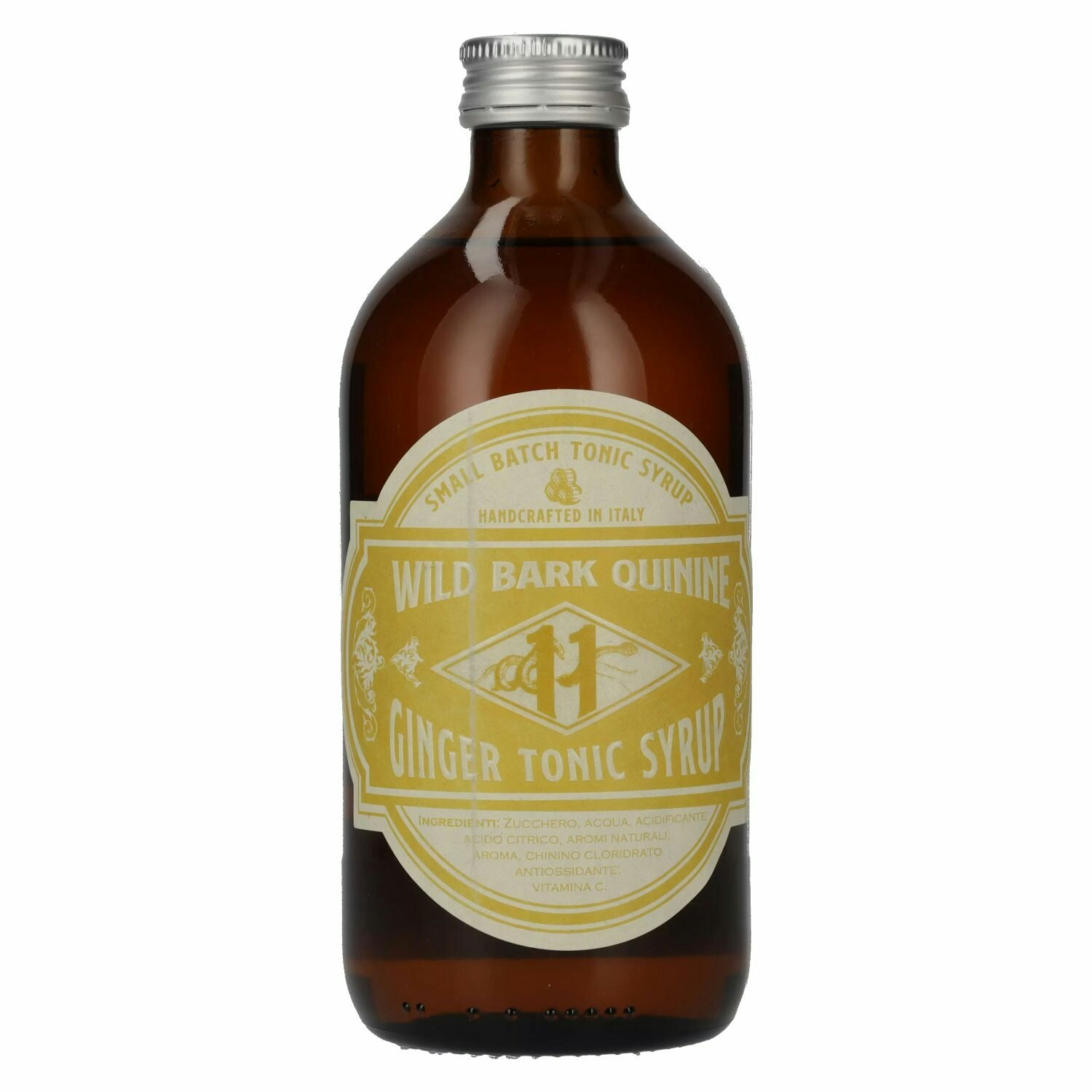 Wild Bark Quinine GINGER Small Batch Tonic Syrup 0,5l
