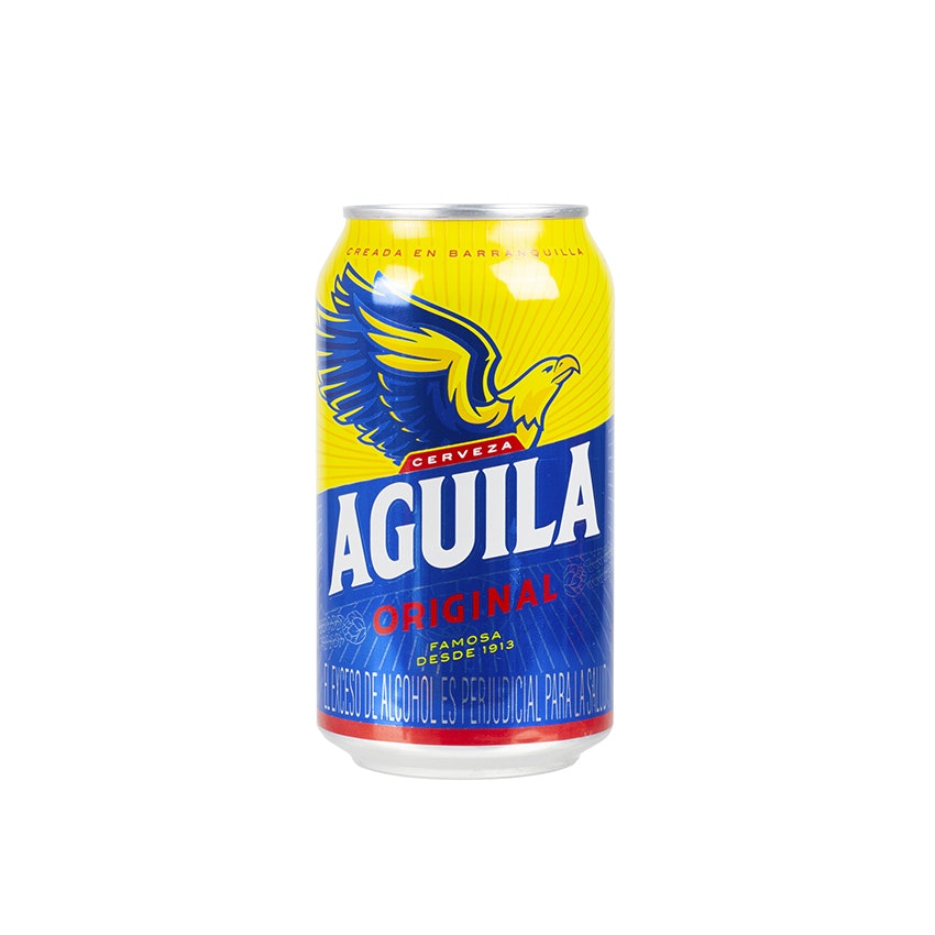 AGUILA Lager Beer 4% Vol 24x0,33l burk