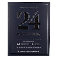 1423 24 DAYS OF RUM The Original Rum Box Blue Edition 42,5% Vol. 24x0,02l in Giftbox with 2 Nosing glasses