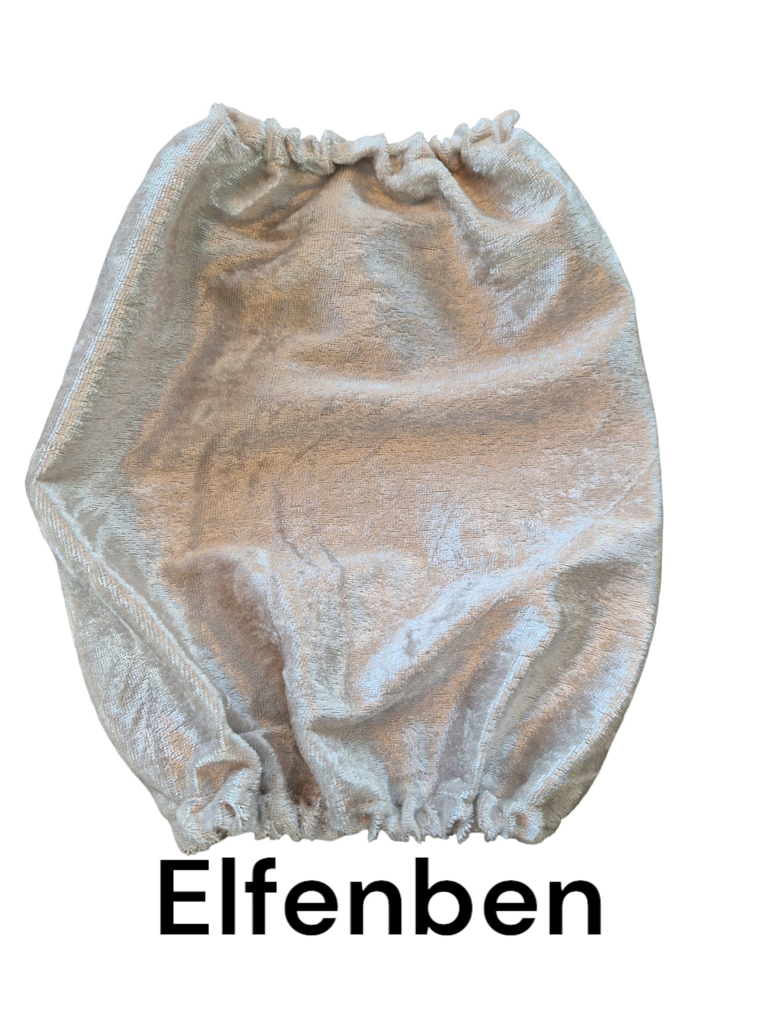 Show Ørehette Velour Elfenben XS