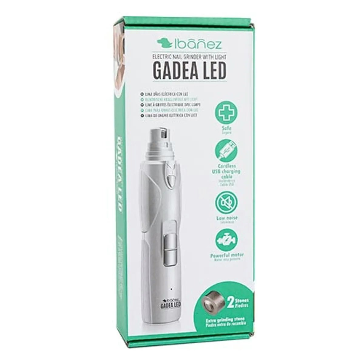 IBANEZ Gadea klosliper m/LED lys