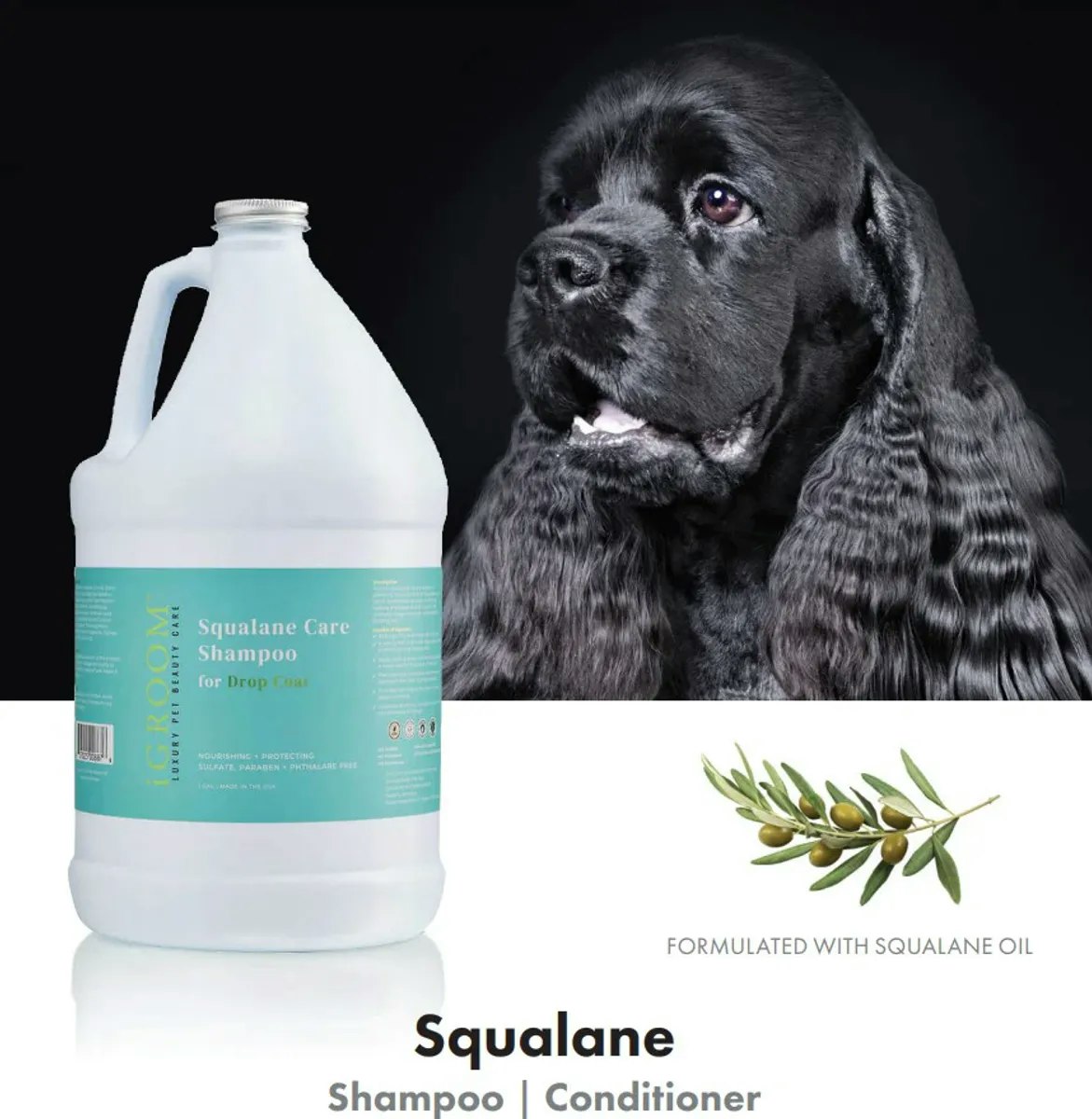 iGROOM - Squalane Care Shampoo) 473ml