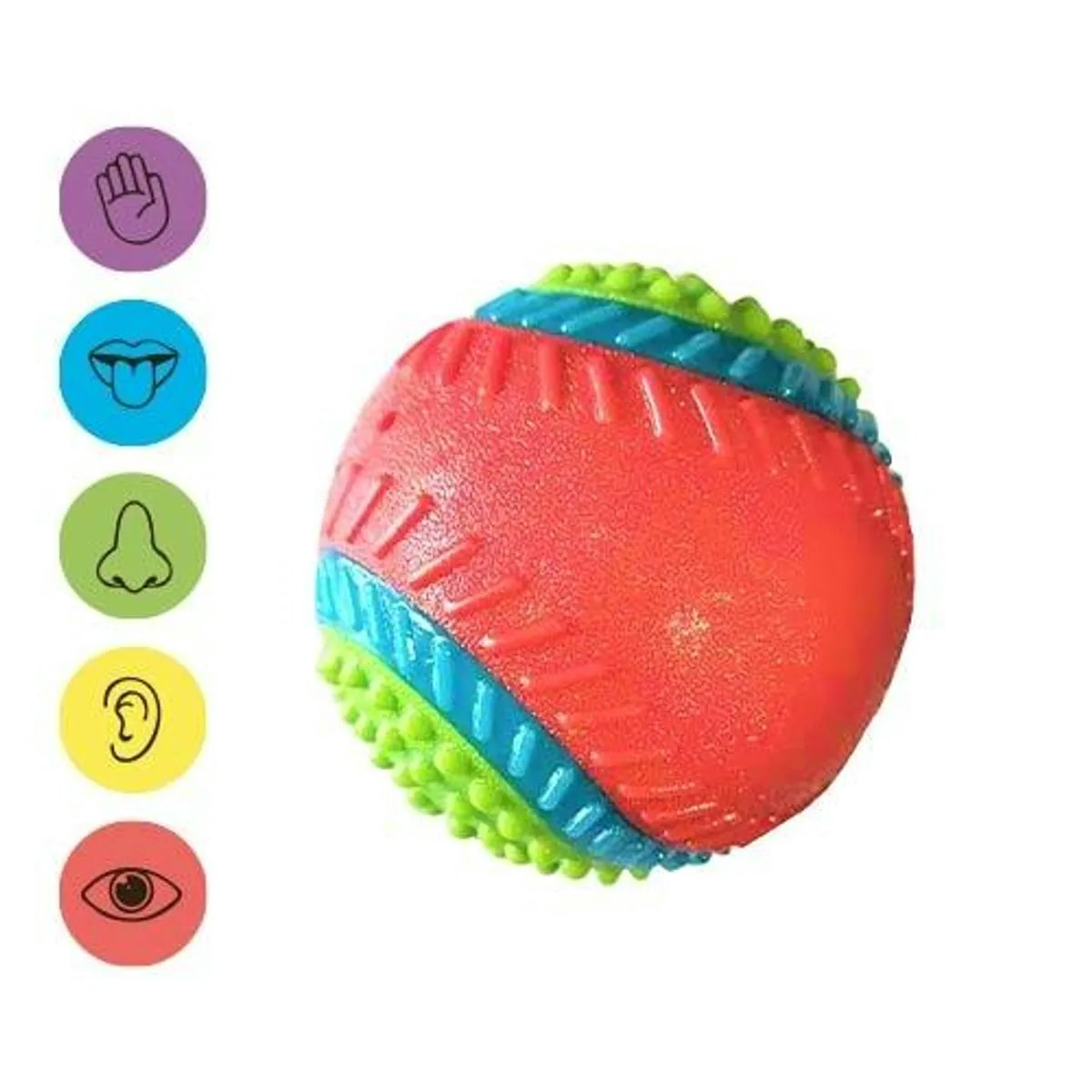 Ibanez - 5 senses ball I TPR-Gummi Ø8 cm