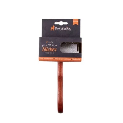 Dezynadog Soft Ball Pin Flat Slicker Medium