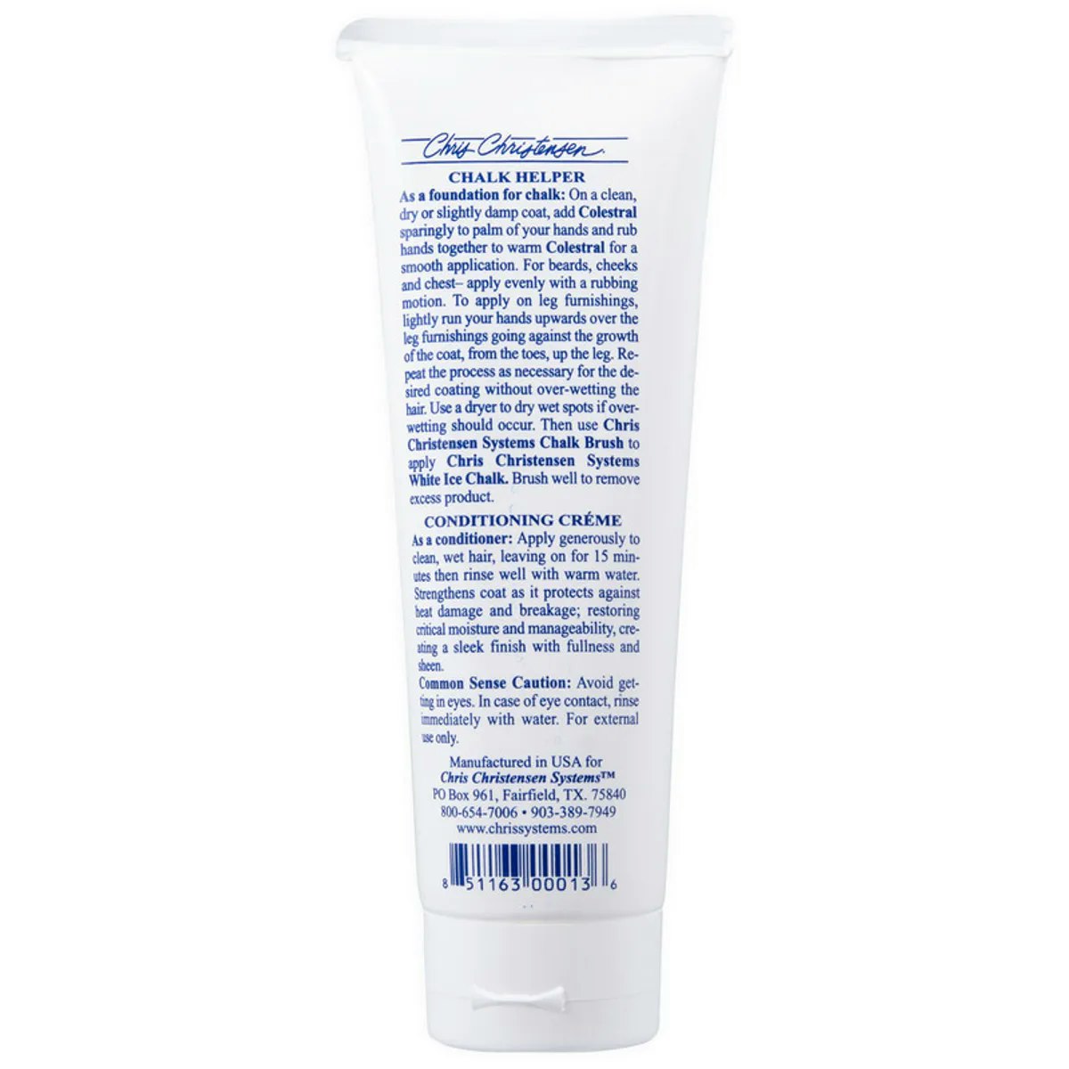 Chris Christensen Colestral Tube Chalk Helper 236ml