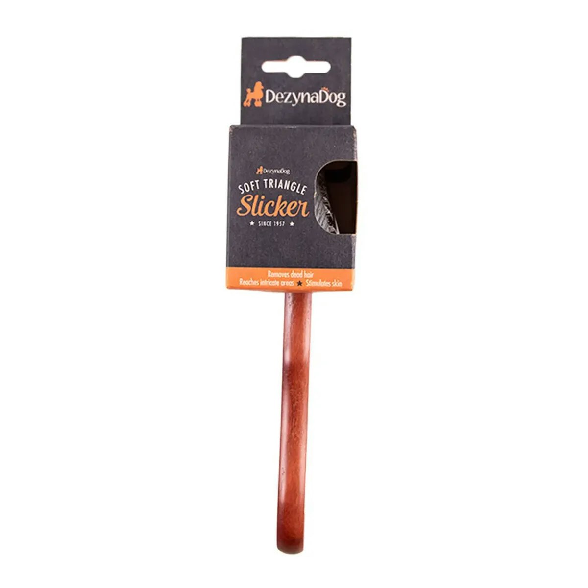 Dezynadog Soft Triangle Slicker Brush