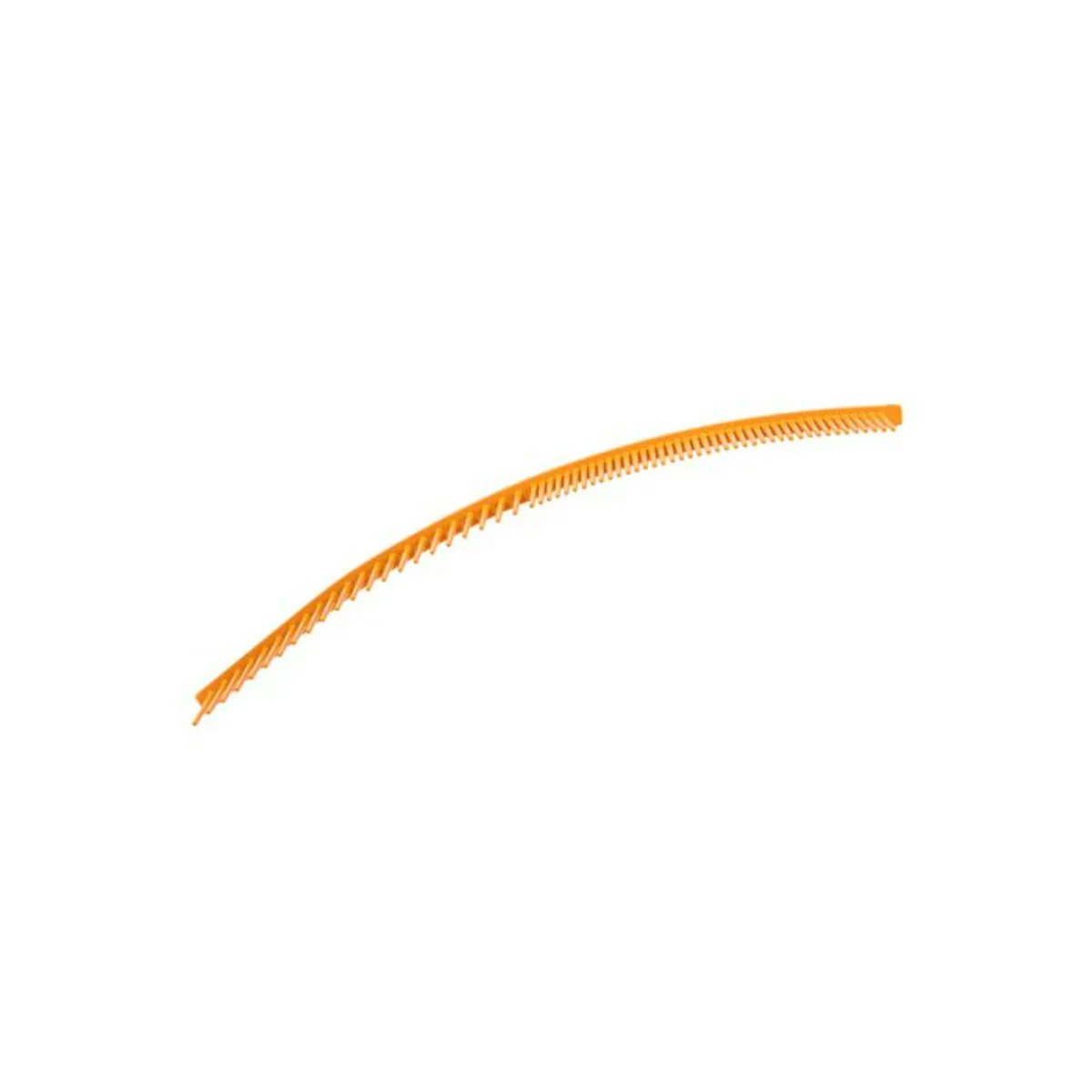 Ember Orange 50/50 19cm Curved Comb, Dezynadog