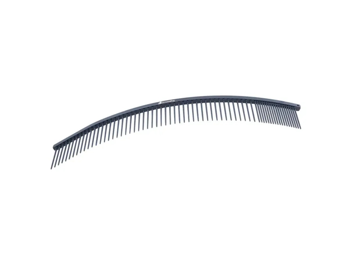Ember Gun Metal 80/20 25cm Curved Comb, Dezynadog