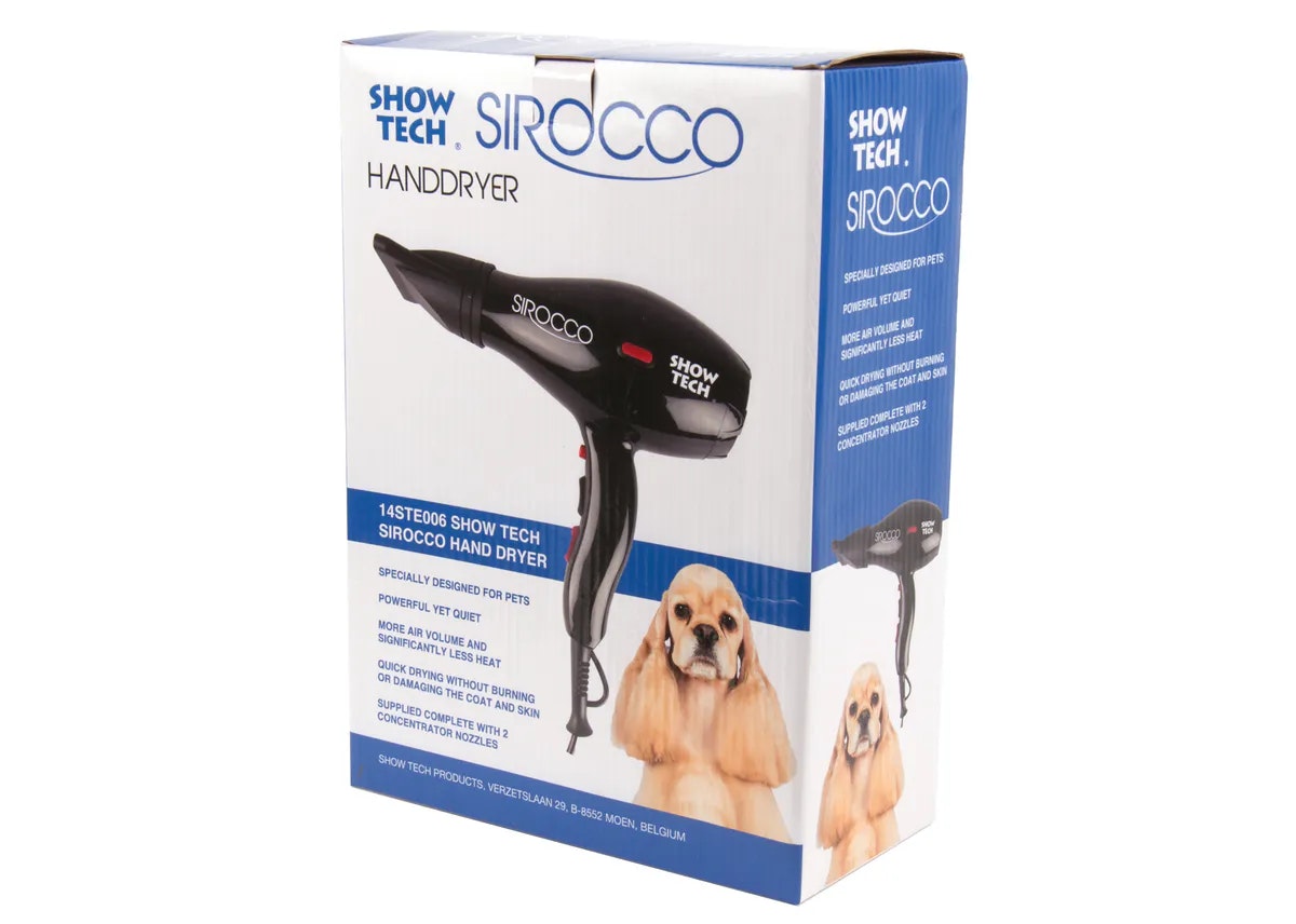 ShowTech Sirocco hårføner 1200W
