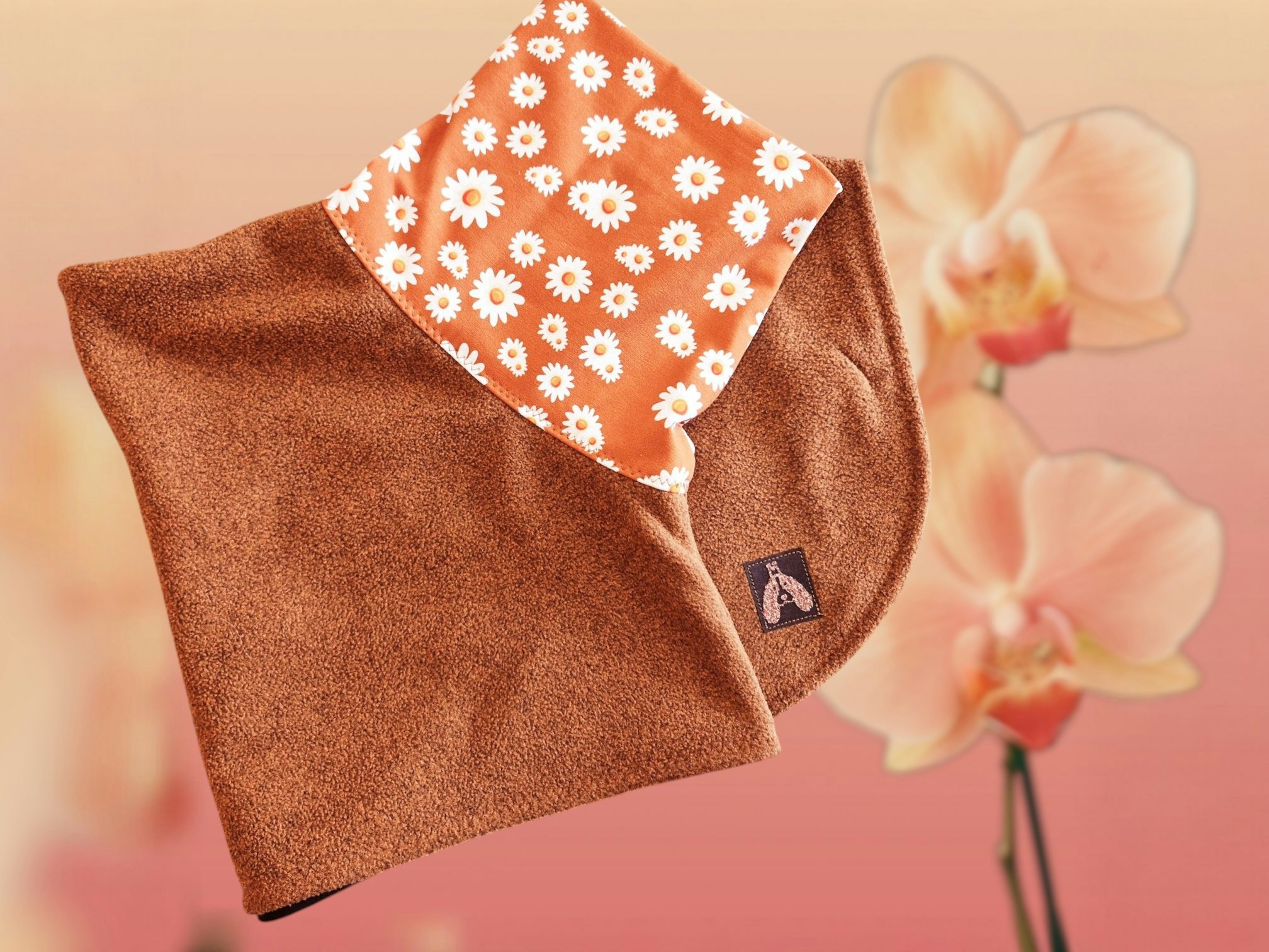 Fleece tørkedekken Cognac S