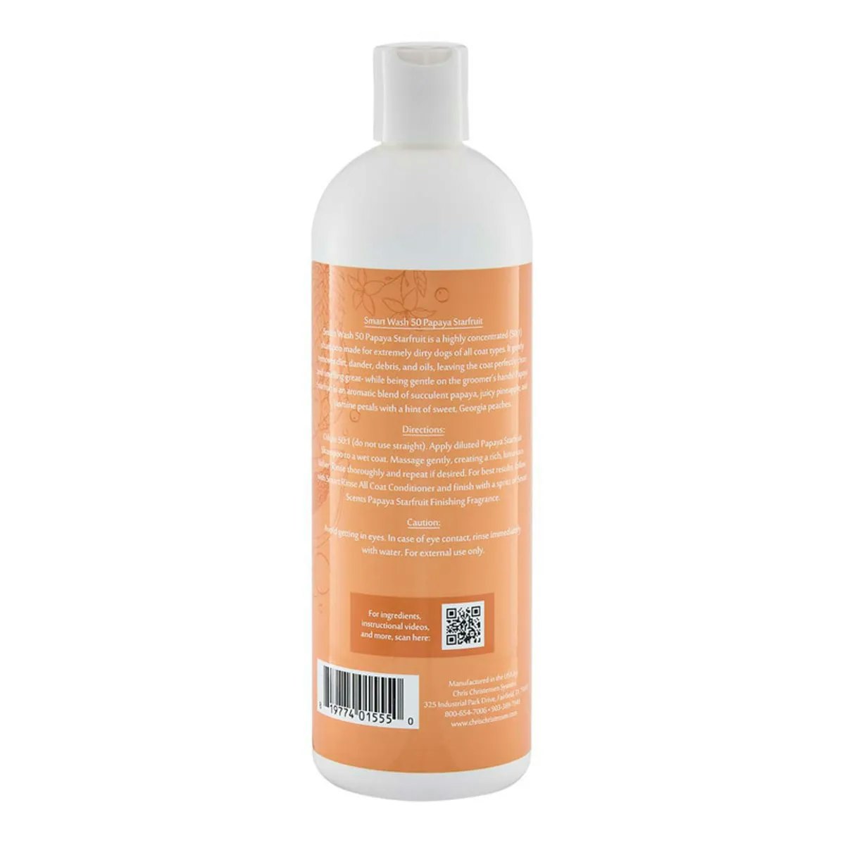 Chris Christensen SmartWash50 Papaya Starfruit Shampoo 473ml