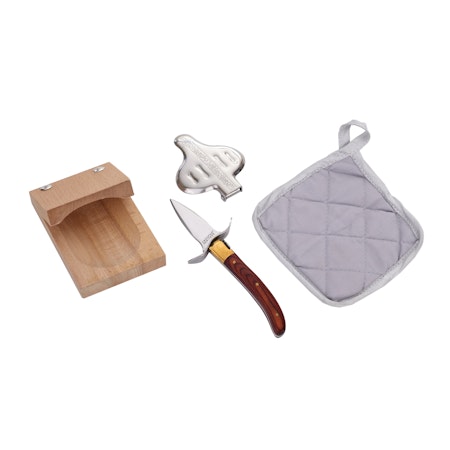 Laguiole Ostronkniv Acacia presentförpackning (40273011)