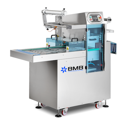 Orved BMB TSC 70 Förslutningsmaskin m. automatisk inmatning Duniform
