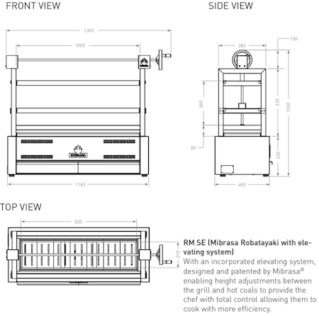 ROBATAYAKI MIBRASA® (Robata grill)