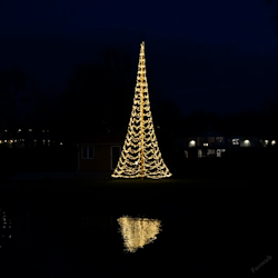 Flaggstångsbelysning Glimma DUOLED, 10 meter