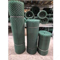 Kycklingnät sexkantig plastad, 120cm