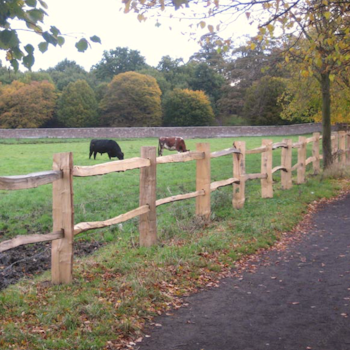 Kastanjeslana Farmfence 2,9m
