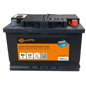 Blybatteri Gallagher Premium 12V/80Ah - 278x175x190