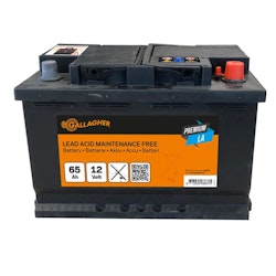 Blybatteri Gallagher Premium 12V/65Ah - 242x175x190