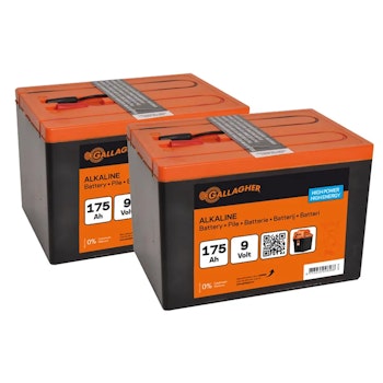 Duopack Gallagher Alkaline 2x 9V/175Ah