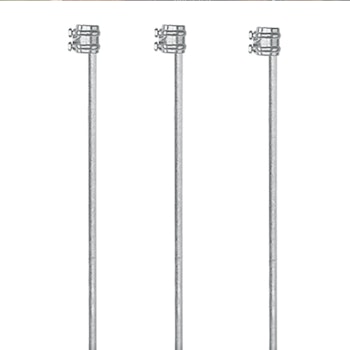 Jordspjut Gallagher 1m inkl. klämma, 3-pack