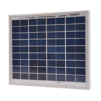 Solpanel Gallagher 10W med 2A regulator / exkl hållare