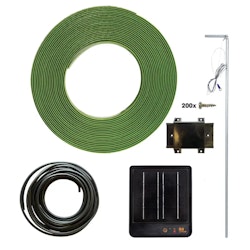 Snigelstaket Gallagher set S6 Solar 20m