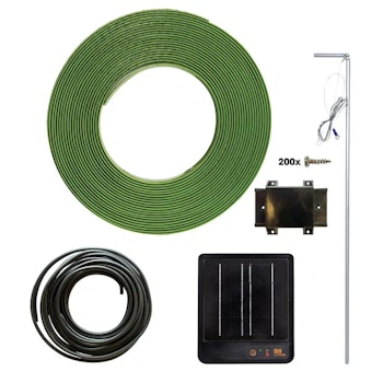 Snigelstaket Gallagher set S6 Solar 20m