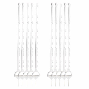 Häststolpe Gallagher vit 155cm, 10-pack