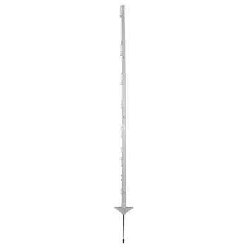Plaststolpe Varg Gallagher 155cm Vit, 10-pack