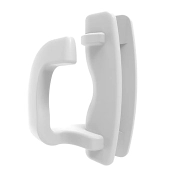 Isolator Gallagher för Multitråd-stolpe Vit, 20-pack