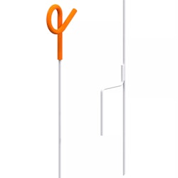 Pigtailstolpe Gallagher orange, 10-pack
