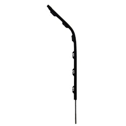 Vinklad damm-/trädgårdsstolpe Gallagher Svart 50cm, 5-pack
