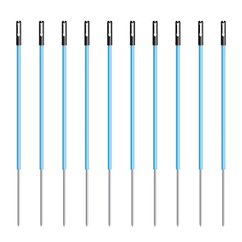 PVC-plaststolpe Gallagher Blå 70cm, 10-pack