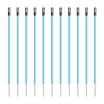 PVC-plaststolpe Gallagher Blå 100cm, 10-pack