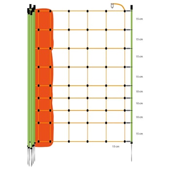Getnät Enkelspets Gallagher 105cm, 50m