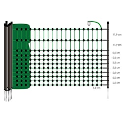Kaninnät/Hobbynät Enkelspets Gallagher 65cm, 25m