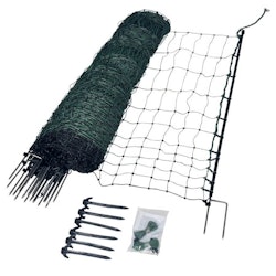 Fjäderfänät Dubbelspets Gallagher Grön 112cm, 50m